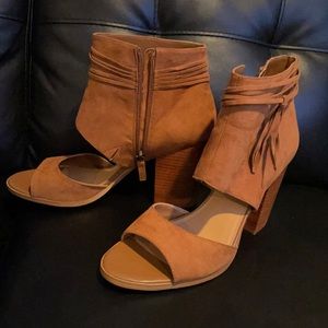 Crown Vintage rust heels